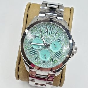 Aqua Fossil Boyfriend Watch